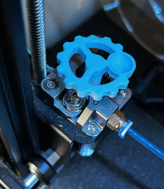 Bánh xe điều chỉnh extruder với cốc ngón tay - Image 1