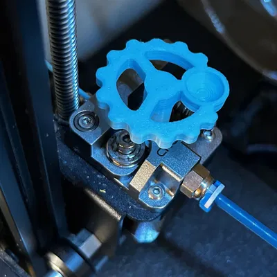 Bánh xe điều chỉnh extruder với cốc ngón tay