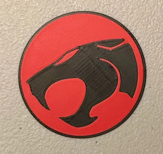 Nam châm biểu tượng Thundercats nhiều màu sắc - Image 1