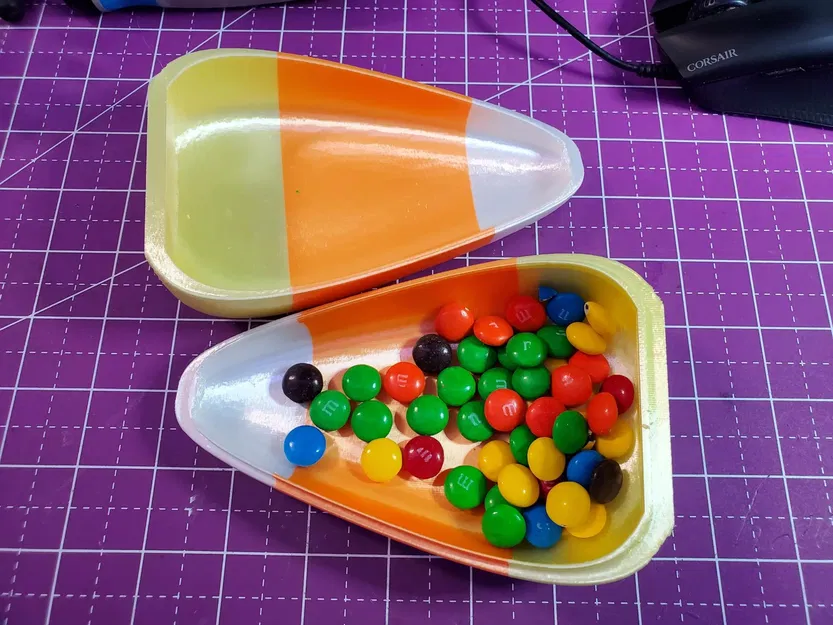 Hộp Đựng Kẹo Hình Kẹo Ngô (Candy Corn) - Image 2