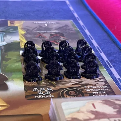 Biểu tượng Blight chính xác cho trò chơi Spirit Island