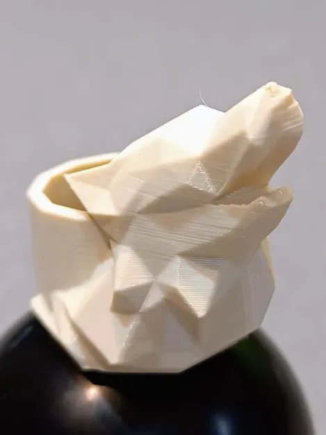 Đầu sói gào thét lowpoly cho khăn quàng cổ Cubscout - Image 4