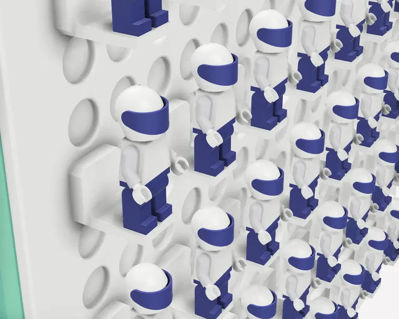 Giá đỡ nhân vật LEGO cho vỏ máy Cooler Master QUBE-500 - Image 6