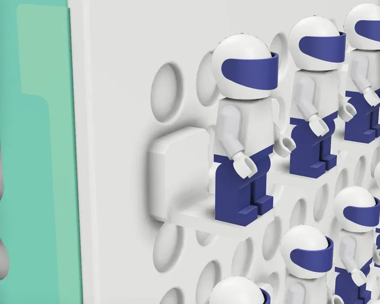 Giá đỡ nhân vật LEGO cho vỏ máy Cooler Master QUBE-500 - Image 7