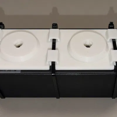 Kẹp Đôi - Giá Đỡ Ổ Cắm Điện cho Multiboard (Hệ Thống Quản Lý Cáp "Underware")