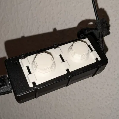 Kẹp Đôi - Giá Đỡ Ổ Cắm Điện cho Multiboard (Hệ Thống Quản Lý Cáp "Underware")