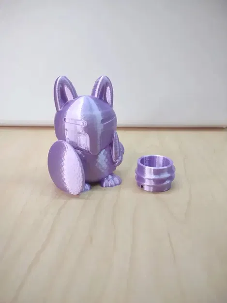 Thỏ Hiệp Sĩ với Mảnh Dưới Có Thể Gỡ Ra - Image 1