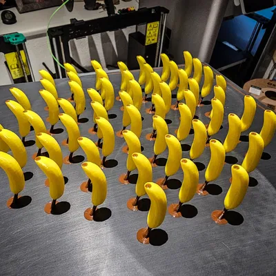 Mô hình Chuối 3D