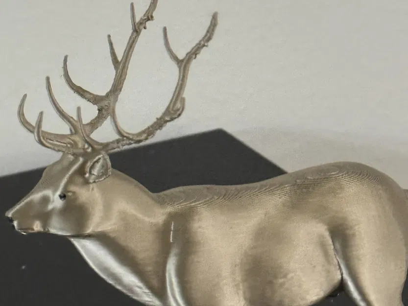 Mô hình hươu đỏ đẹp và chân thực dễ in 3D - Image 1