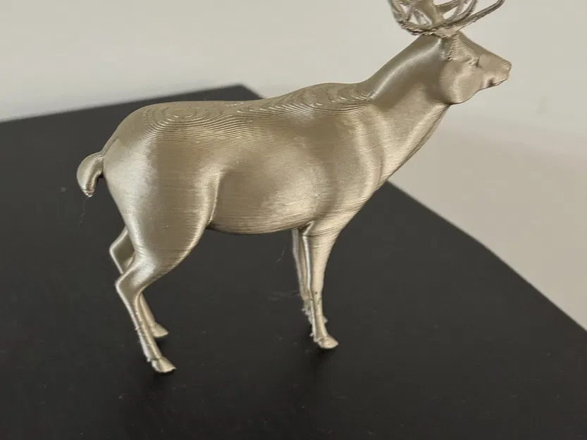 Mô hình hươu đỏ đẹp và chân thực dễ in 3D - Image 2