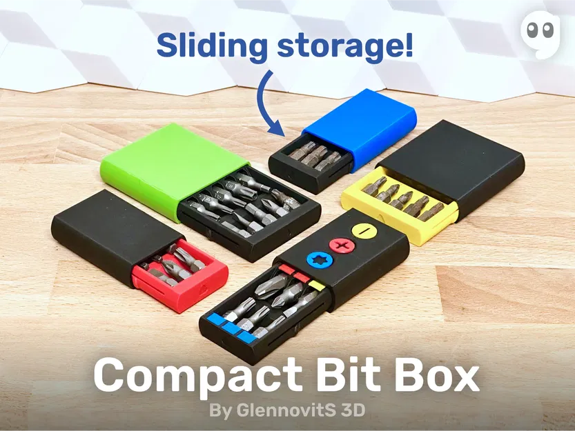 Hộp Đựng Bit Nhỏ Gọn (Hộp Đựng Đầu Tua Vít Cỡ Bỏ Túi) - Image 1
