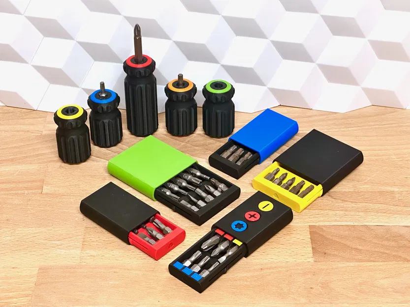 Hộp Đựng Bit Nhỏ Gọn (Hộp Đựng Đầu Tua Vít Cỡ Bỏ Túi) - Image 4