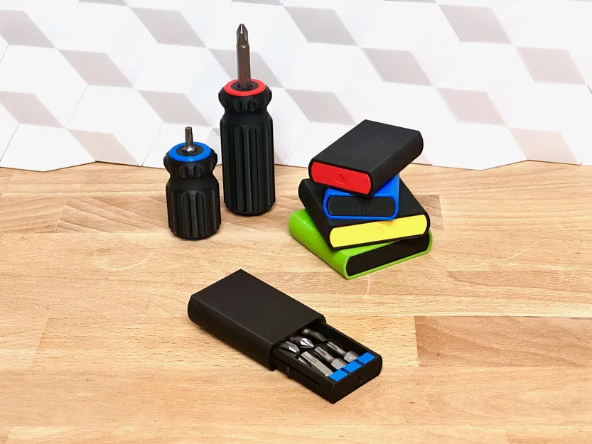 Hộp Đựng Bit Nhỏ Gọn (Hộp Đựng Đầu Tua Vít Cỡ Bỏ Túi) - Image 7