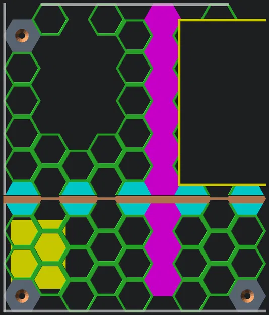 OpenSCAD Tường Lưu Trữ Ong với Bộ Sửa Đổi Phong Phú - Image 1