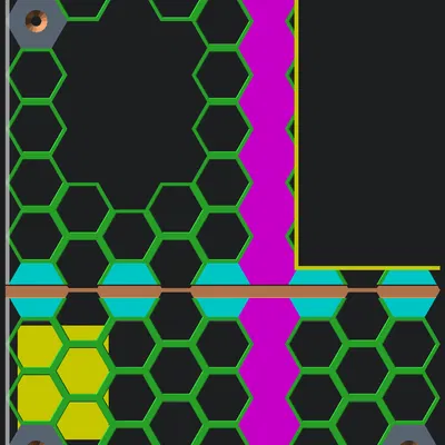 OpenSCAD Tường Lưu Trữ Ong với Bộ Sửa Đổi Phong Phú