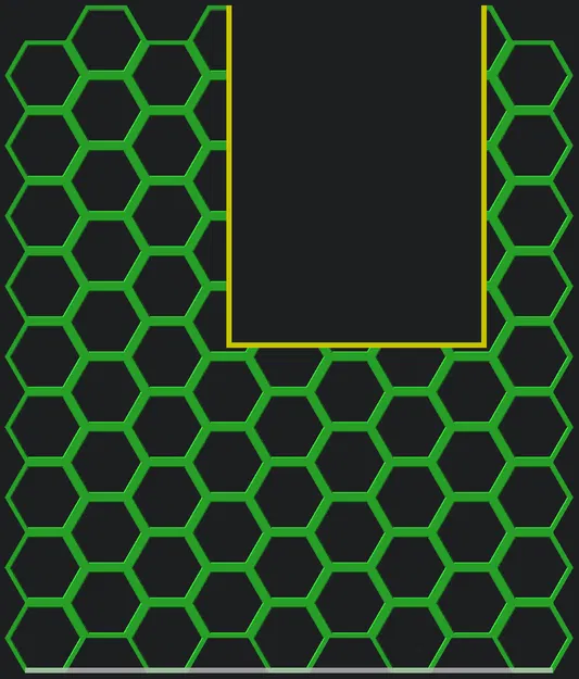 OpenSCAD Tường Lưu Trữ Ong với Bộ Sửa Đổi Phong Phú - Image 3