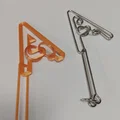 Câu đố tháo gỡ thanh kim loại từ mô hình dây - Thumbnail 3