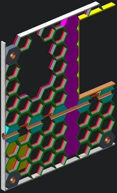 OpenSCAD Tường Lưu Trữ Ong với Bộ Sửa Đổi Phong Phú - Image 6