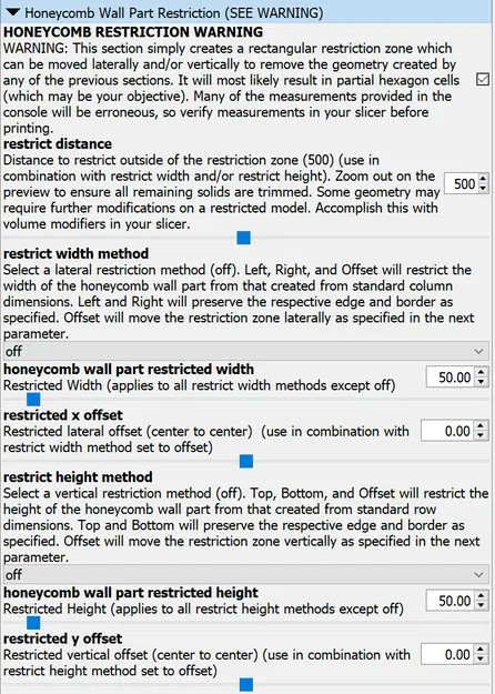 OpenSCAD Tường Lưu Trữ Ong với Bộ Sửa Đổi Phong Phú - Image 13
