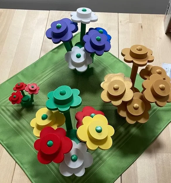 Mẫu Hoa và Thân Cây #3742 + #3741 Phiên Bản High-Poly - Image 1