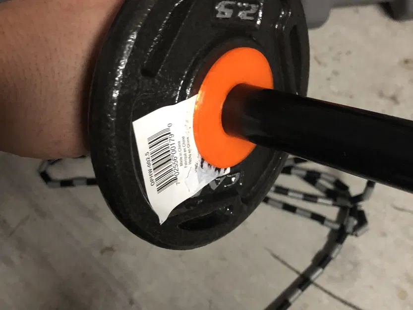 Bộ khoảng cách cho đĩa trọng lượng 2in trên thanh 1in - Image 2