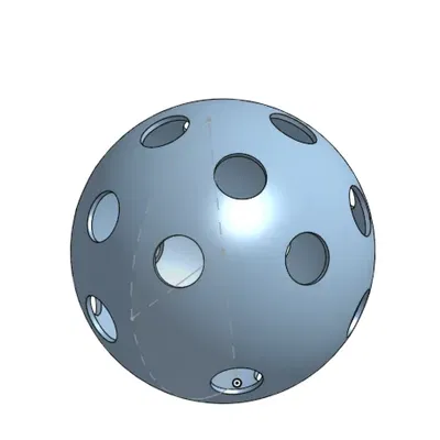 Trái banh Floorball (kích cỡ chuẩn)