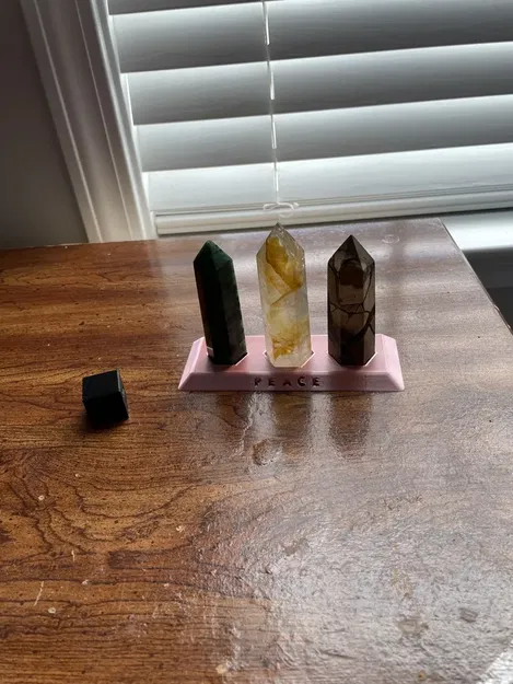 Giá đỡ hình lục giác cho tinh thể obelisk - Image 1