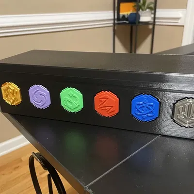 Hộp lưu trữ thẻ bài Disney Lorcana