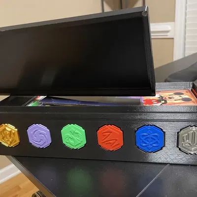 Hộp lưu trữ thẻ bài Disney Lorcana