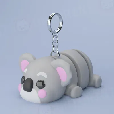 Móc Khóa Gấu Koala Dẻo