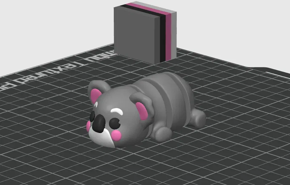 Móc Khóa Gấu Koala Dẻo - Image 2