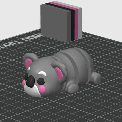 Móc Khóa Gấu Koala Dẻo