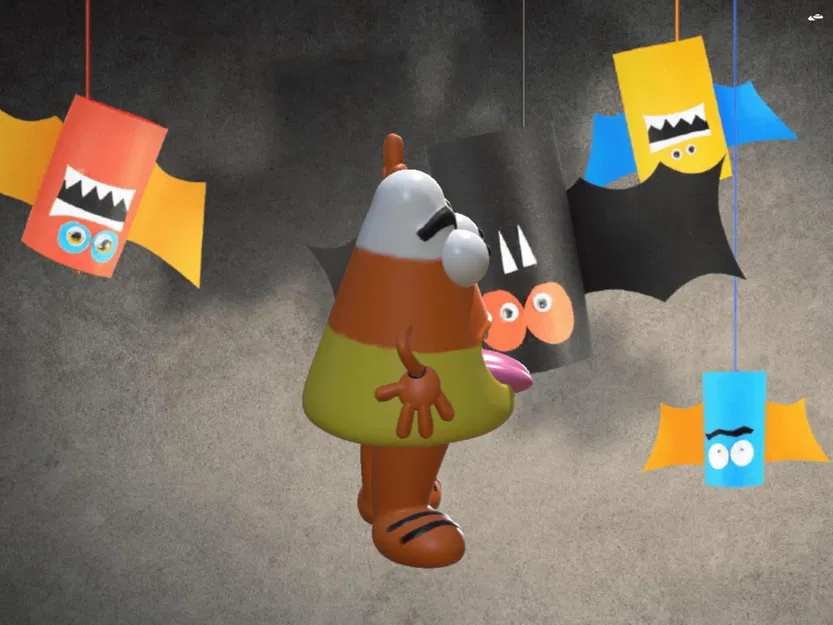 Mô hình ngô kẹo 3D cho không gian mùa lễ hội - Image 2