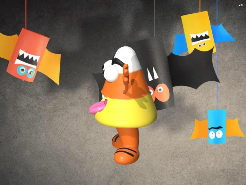 Mô hình ngô kẹo 3D cho không gian mùa lễ hội - Image 5