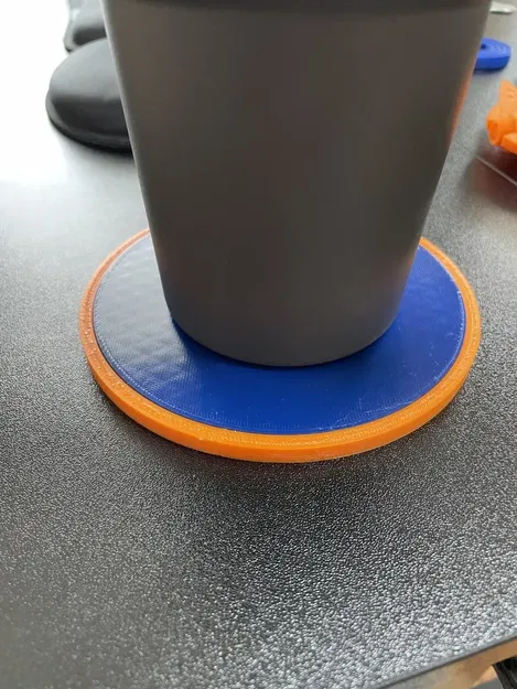 Đế lót ly lớn chống trượt bằng vật liệu kép - Image 1