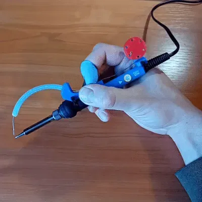 SolderPipe - Giá Đỡ Cuộn Thiếc Hàn Trên Mỏ Hàn