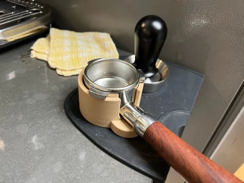 Đế Tamping + Chỗ Để Giấy Lọc Cho Máy Espresso Breville/Sage 54mm - Image 2