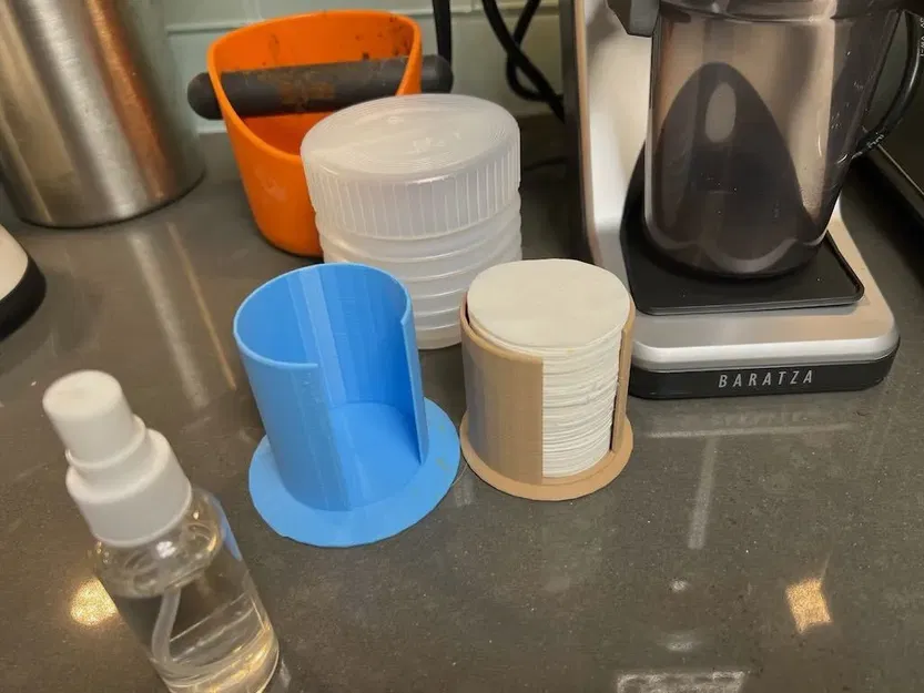 Đế Tamping + Chỗ Để Giấy Lọc Cho Máy Espresso Breville/Sage 54mm - Image 3