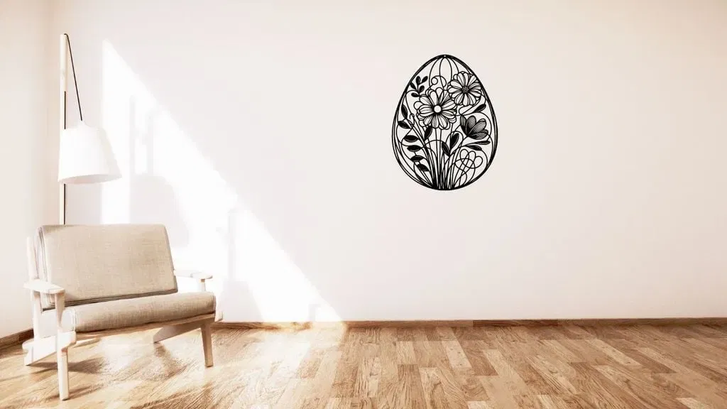 Hoa mùa xuân / Jarní květy trang trí tường hoặc cửa sổ Lễ Phục Sinh - Image 1