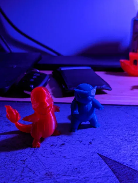 Mô hình Squirtle Pokemon phong cách độc đáo từ Thingiverse - Image 2