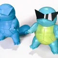 Mô hình Squirtle Pokemon phong cách độc đáo từ Thingiverse - Thumbnail 3