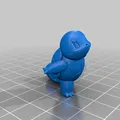 Mô hình Squirtle Pokemon phong cách độc đáo từ Thingiverse - Thumbnail 4