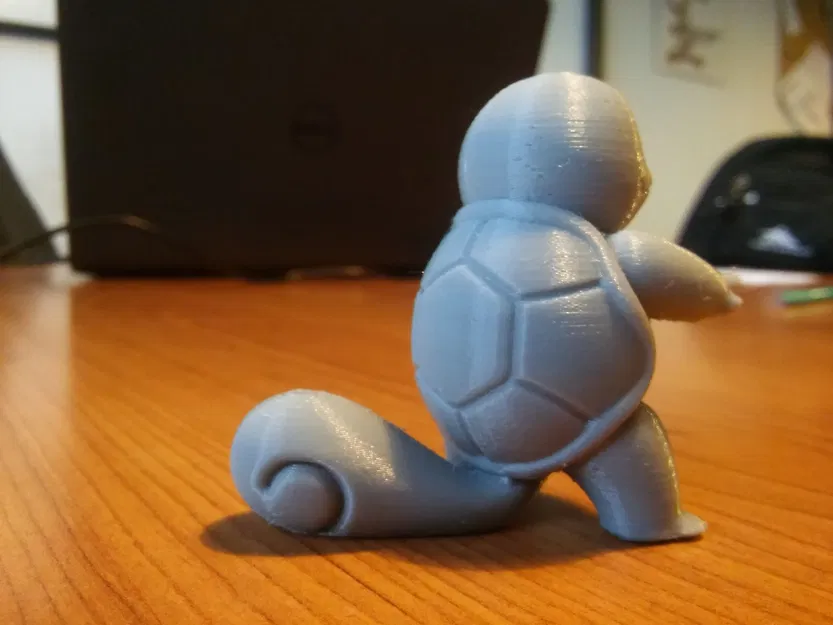 Mô hình Squirtle Pokemon phong cách độc đáo từ Thingiverse - Image 8