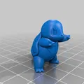Mô hình Squirtle Pokemon phong cách độc đáo từ Thingiverse - Thumbnail 9