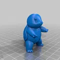 Mô hình Squirtle Pokemon phong cách độc đáo từ Thingiverse - Thumbnail 10