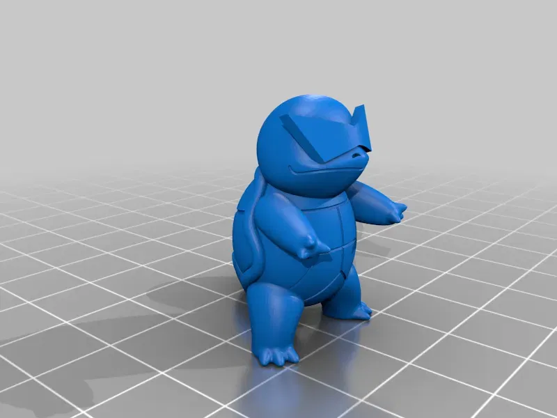 Mô hình Squirtle Pokemon phong cách độc đáo từ Thingiverse - Image 12