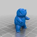 Mô hình Squirtle Pokemon phong cách độc đáo từ Thingiverse - Thumbnail 12