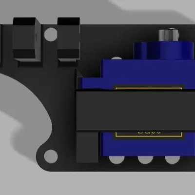Cơ Cấu Thả Hàng Dùng Servo (Payload Dropper Mechanism)