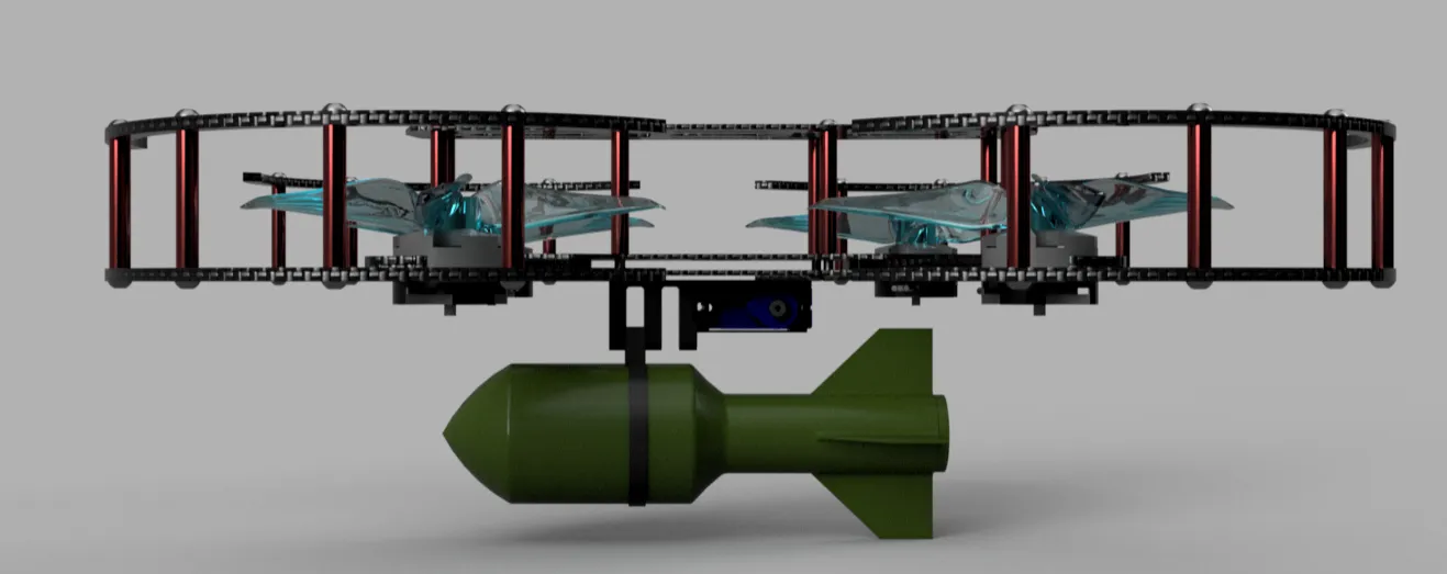 Cơ Cấu Thả Hàng Dùng Servo (Payload Dropper Mechanism) - Image 4