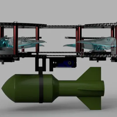 Cơ Cấu Thả Hàng Dùng Servo (Payload Dropper Mechanism)